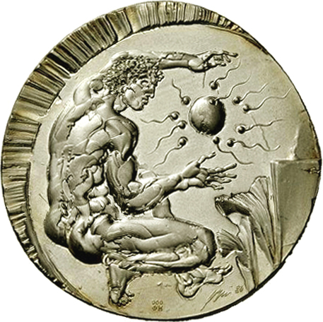 aktuelle Ehrenmedaille der ETHZ